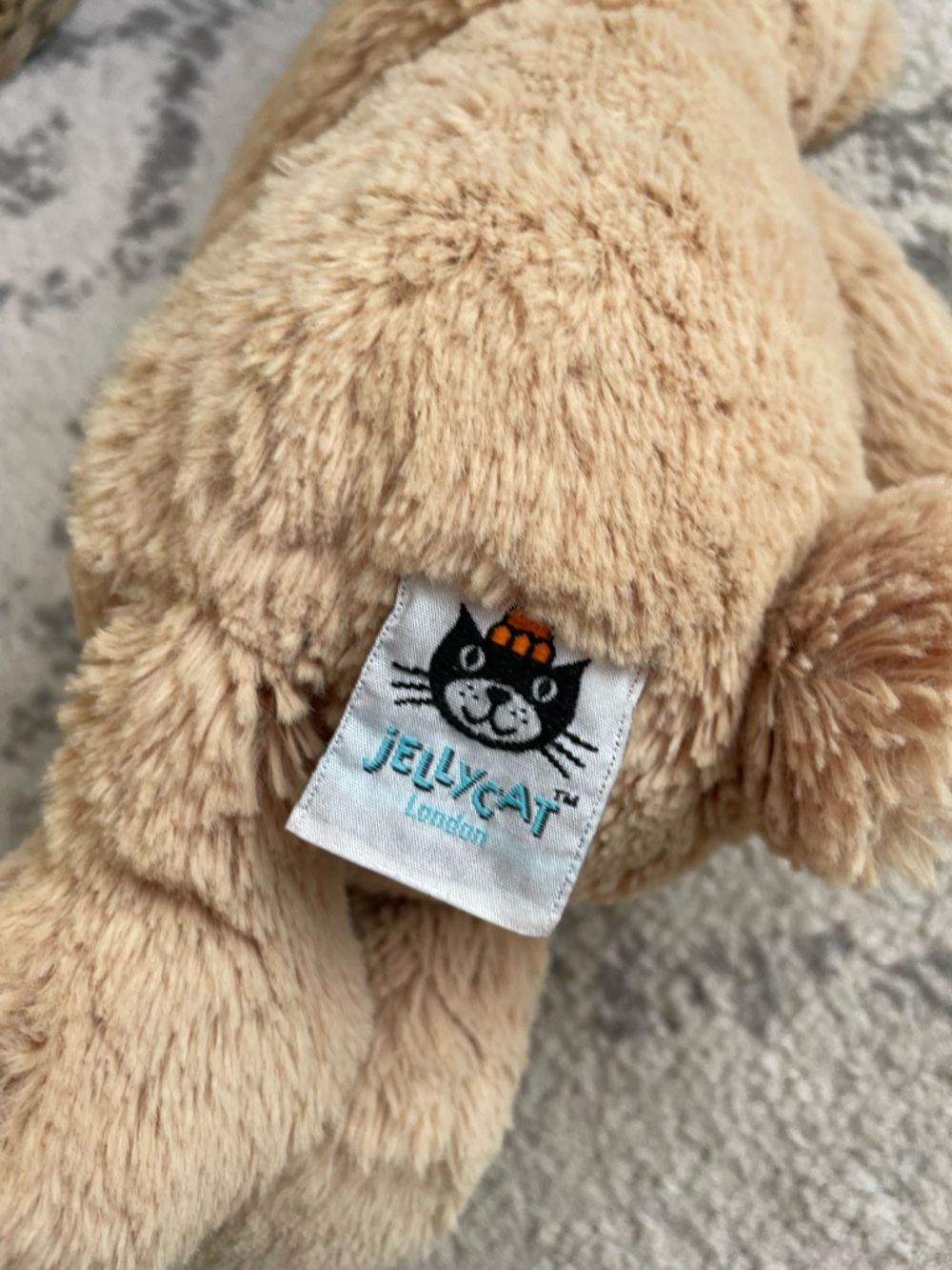 Jellycat Bashful Honey Bear Medium Stuffed Plush Toy - Picture 4 of 8